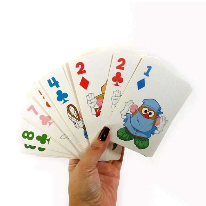 4Pk Playskool Kids Playing Cards Game Learn Fun Go Fish Match Crazy Eight Play