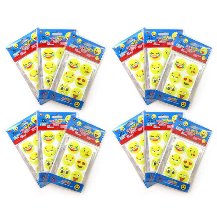 72 Pc Mosquito Repellent Emoji Sticker Skin Patch Natural Non Toxic Protect Kids