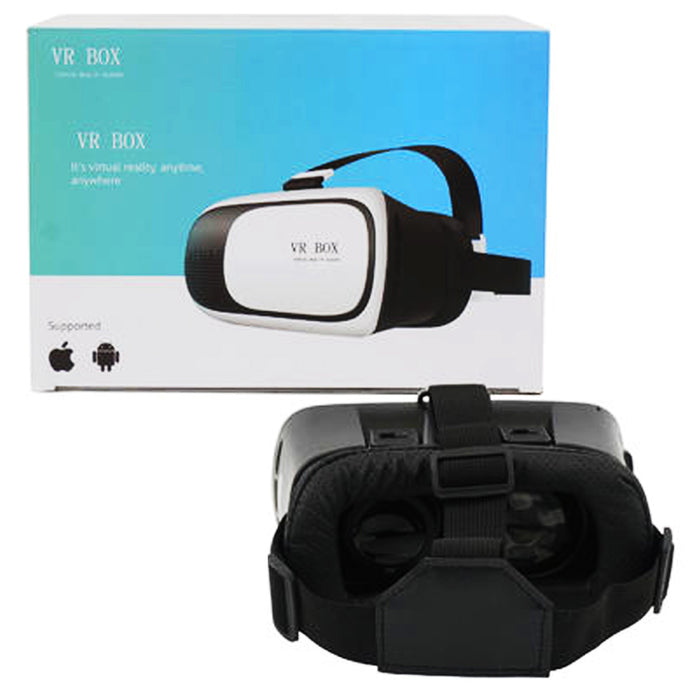 VR BOX Virtual Reality 3D Glasses Goggle Cardboard Headset Smart iPhone Android