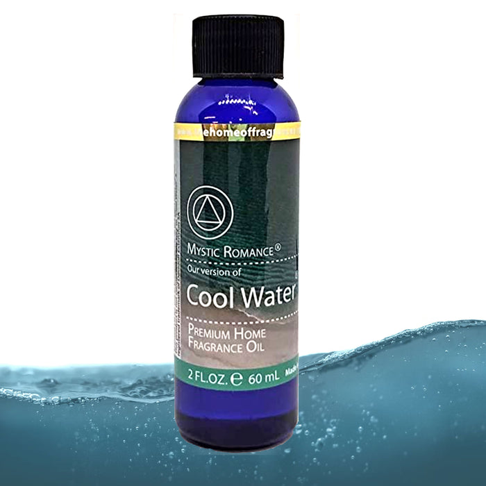 1 Cool Water Scent Fragrance Oil Burner Potpourri Aromatherapy Premium Aroma 2oz