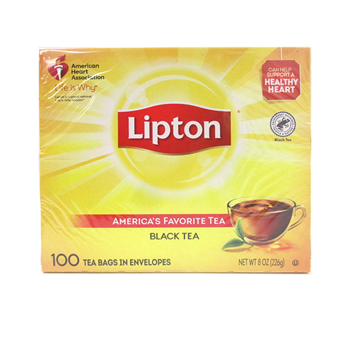 FLASH SALE 400 PC Lipton Black Tea Bags Yellow Label Natural Hot Cold EXP05/23