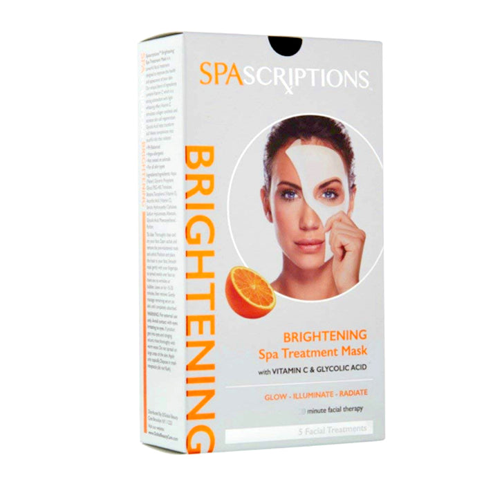 White Face Mask 10Pc Vitamin C Facial Treatment Deep Cleaning Anti Wrinkle 15 Min