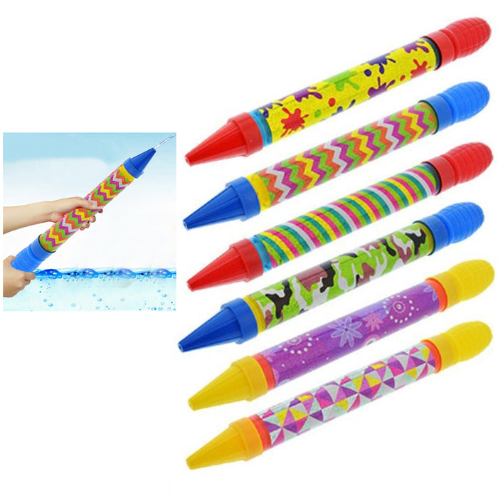 4 Water Blaster Shooter Pump Pool Toy Splash Tag Kids Swimming Beach Play Yard