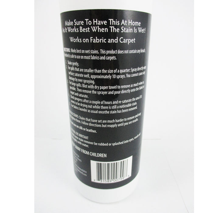 Red Wine Stain Remover 12oz Cleaner Spray Biodegradable No Bleach Clean GREAT!