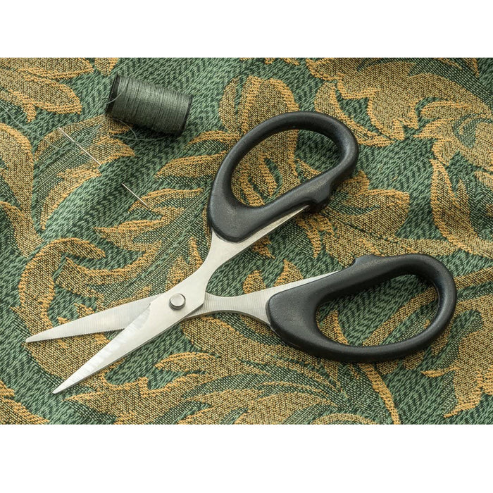 2 Pc Stainless Steel Blade Fishing Line Scissors Sewing Thread Snip 4-1/4" Black