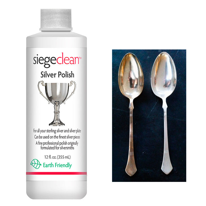 5 Sterling Silver Cleaner Polish Shine Solution Forks Knives Plates Jewerly 60oz