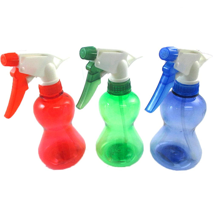 2 Plastic Empty Spray Bottle 12 Oz Mist Sprayer Hair Salon Tool Product Solution