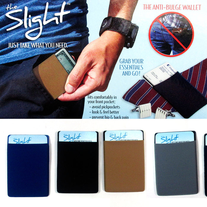 Ultra Thin Wallet Sleeve Front Pocket Credit Card ID Money Holder Slim Travel