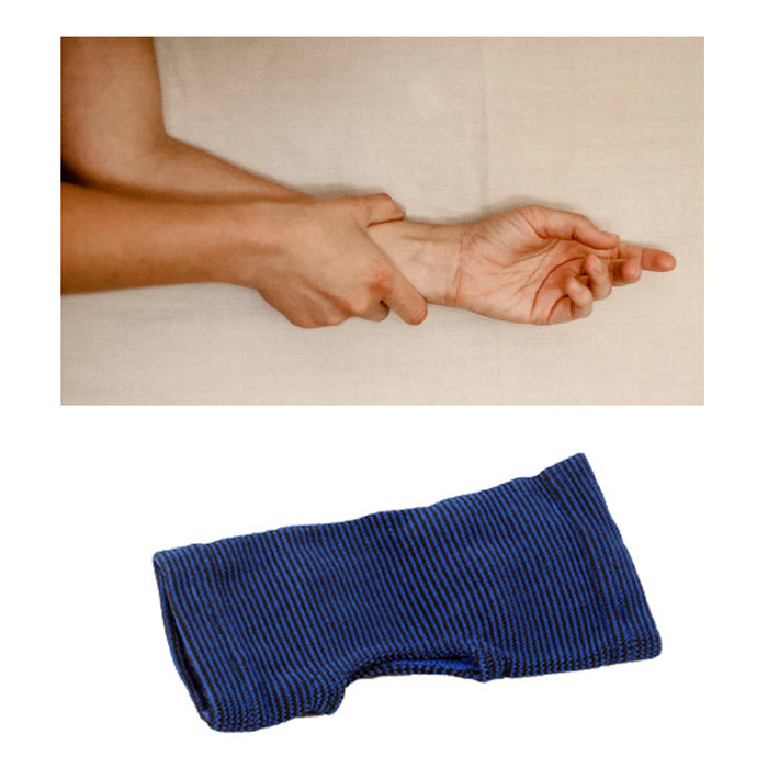 2Pc Palm Hand Wrist Support Brace Thumb Wrap Elastic Pain Relief Sports One Size