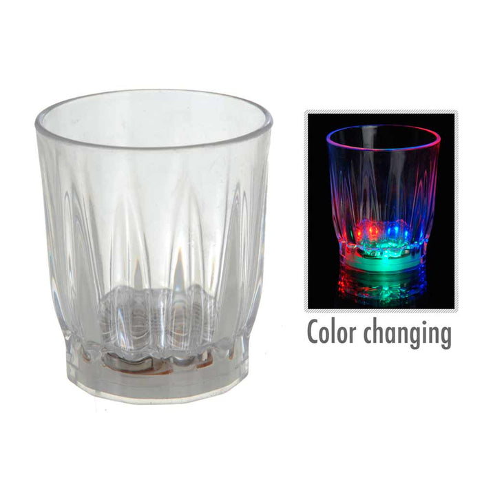2PC LED Party Shot Drinks Glasses Running Flash Cup Bar Party Wedding Night Club