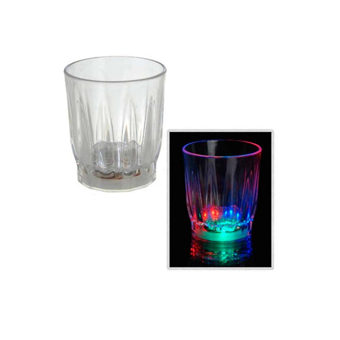 4 pcs Multi Color Flashing LED Light Up Shot Glasses Drink Barware Party Supply