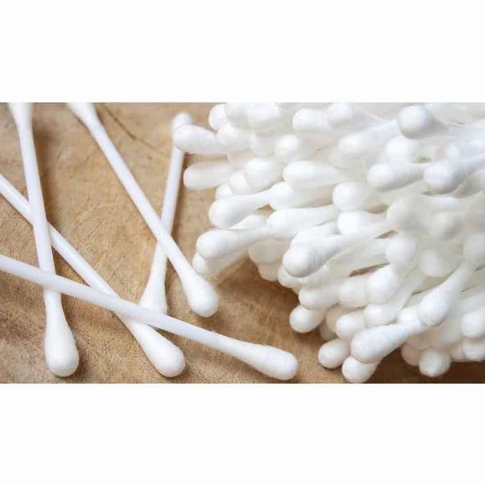 2200 Cotton Swabs Buds Double Tipped Applicator Tip Clean Ear Wax Makeup Remover
