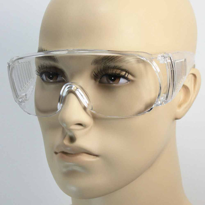 Safety Glasses Fit Over Rx Goggles Protective Drive UV Lens Working Men Women