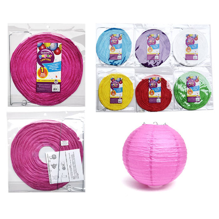 8 Multi Color Paper Lanterns Party Hang Decorations Wedding Birthday Anniversary