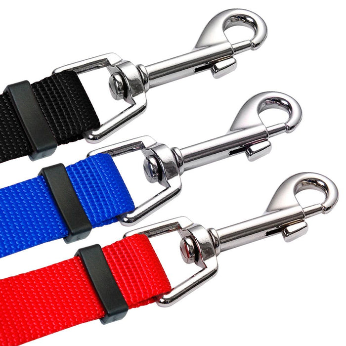 1pc Paired Dog Leash 65" Long Dual Double Walk Pet Coupler 2 Dogs Nylon New !