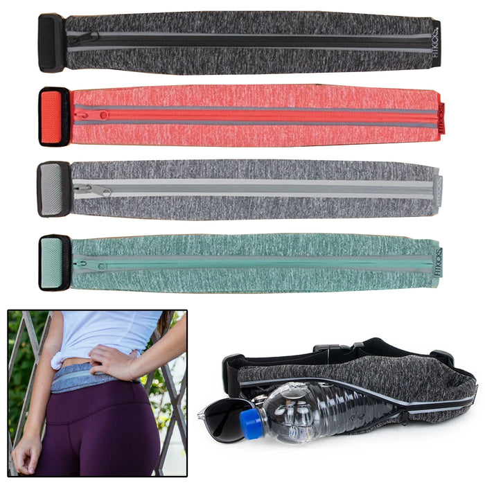 1 Waterproof Sport Runner Waist Bum Bag Running Jogger Belt Pouch Zip Fanny Pack
