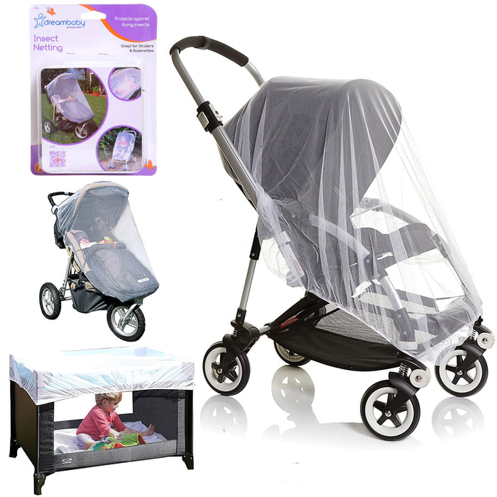 Dreambaby Insect Fly Cover Netting Mosquito Net Baby Stroller Dust Mesh Protect