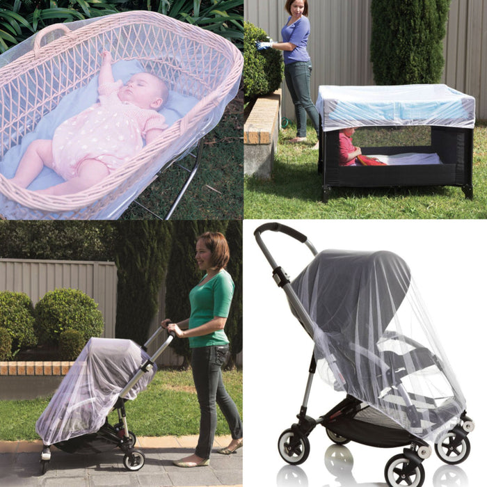 Dreambaby Insect Fly Cover Netting Mosquito Net Baby Stroller Dust Mesh Protect