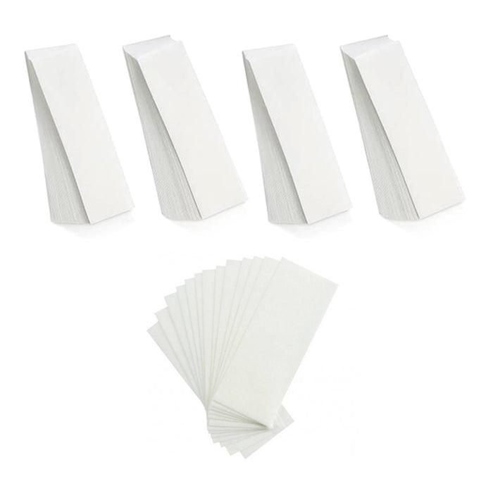 400 Wax Strips Body Hair Removal Waxing Depilatory Leg Under Arms Bikini Stubble