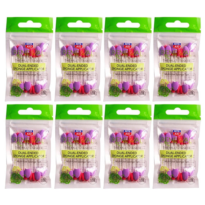 60 Pc Eyeshadow Makeup Applicator Brushes Double Sided Soft Sponge Cosmetic Tool