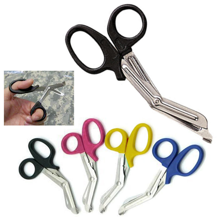 2 Pc Nurse Medical Scissors EMT 6" Utility Bandage Shears Paramedic Emergency