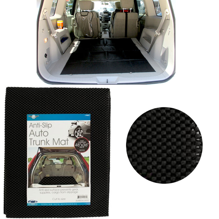 Car Floor Mat Trunk Cargo Heavy Duty Protection Anti Slip Auto SUV 40" x 24" Fit