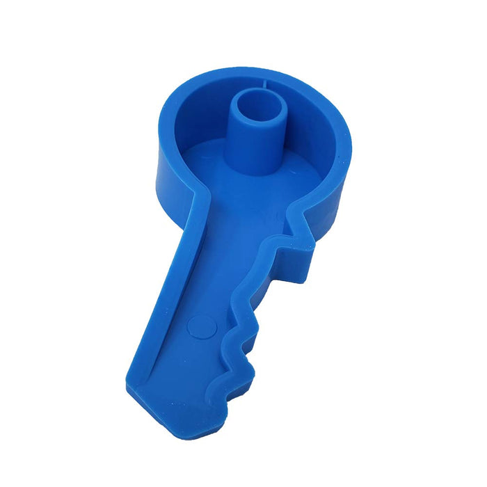 4 X Key Shape Door Stoppers Heavy Duty Large Doorstop Wedge Nonslip Floor Jam