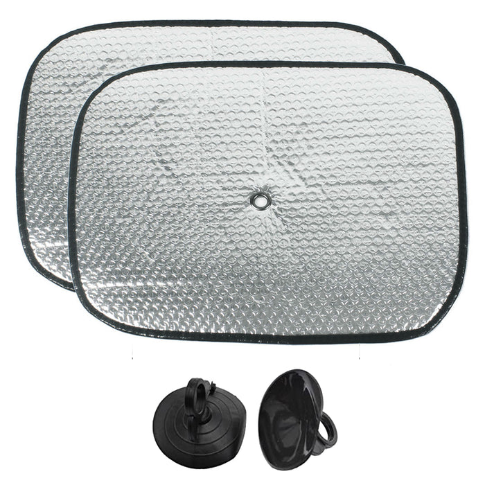 4 Pc Auto Windshield Sunshade Reflective Sun Shade Car Cover Visor Wind Shield