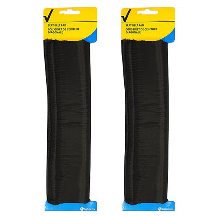 2 Premium Car Safety Seat Belt Shoulder Pads Cover Cushion Harness Comfortable !