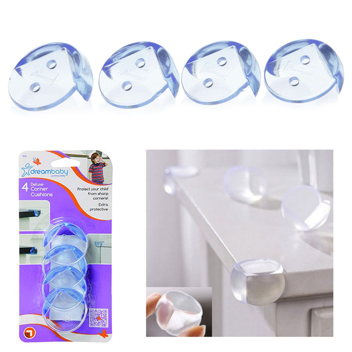 4 Corner Protector Ball Shape Child Proof Baby Safety Cushion Table Edge Guard