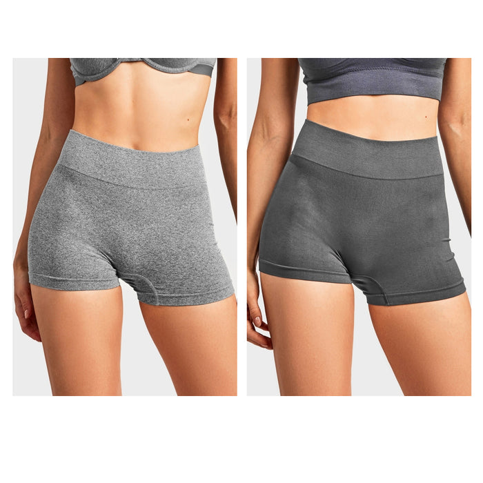 12 Seamless Boyshorts High Waist Womens Underwear Panties Boxer Briefs One Size
