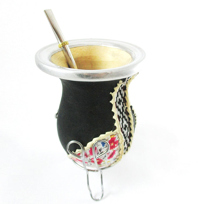 Mate Gourd Cup Bombilla Straw Argentina Weight Loss Detox Diet Tea Drink 2678 !!
