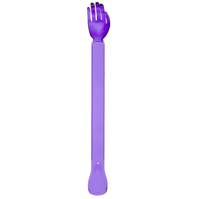 Back Scratcher Plastic Long 15" Massager Shoe Horn Combo 2 in 1 Gift Sturdy Slip