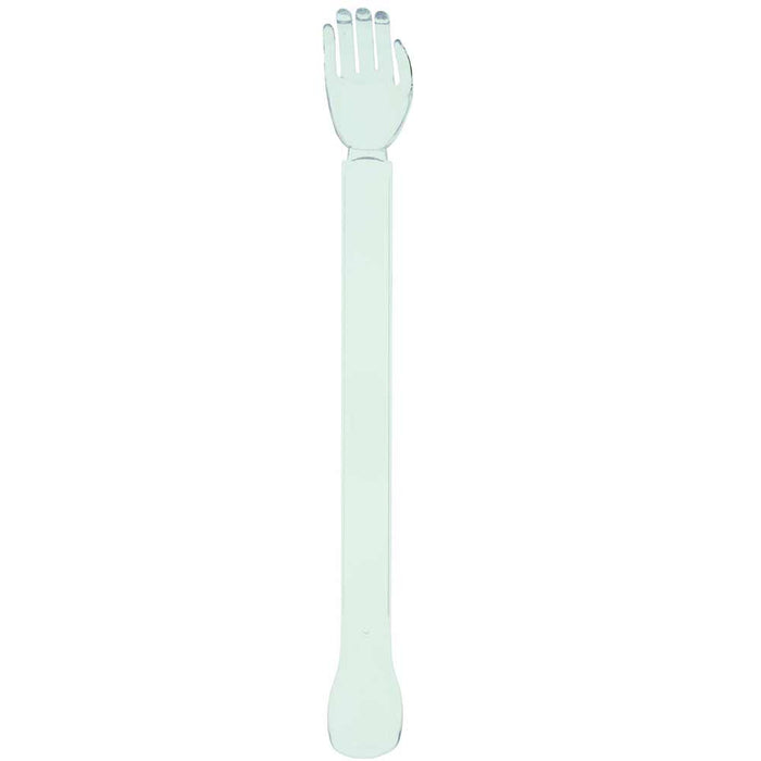 2 Back Scratcher Plastic Long 15" Massager Shoe Horn Combo 2 in 1 Gift Sturdy !