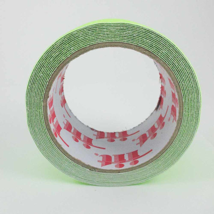 1 Roll Neon Color Course Grit Tape Safe Non Skid Anti Slip Sticker Grip 2"x12FT