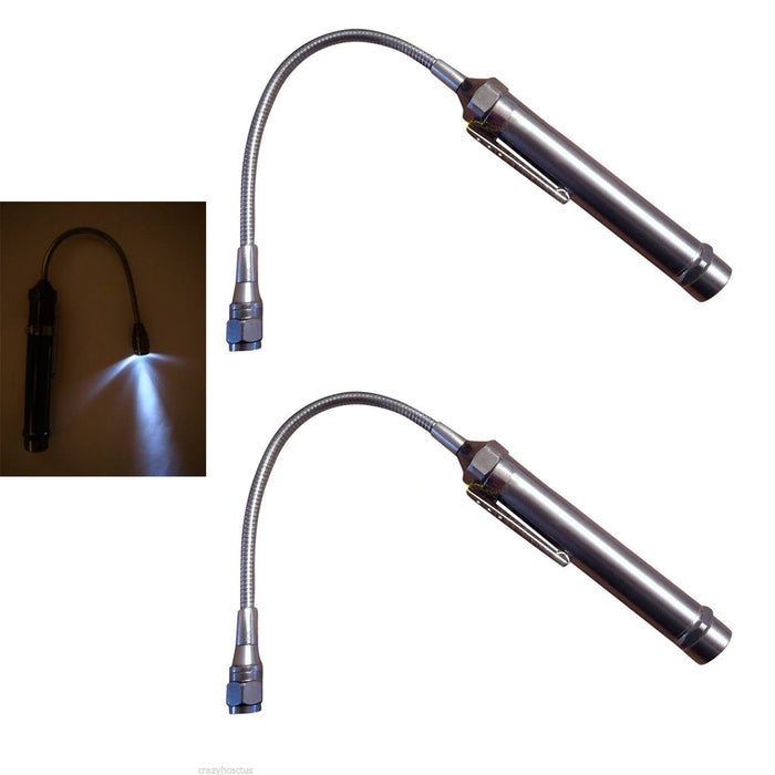 2 Pack Bore Light Lite for Gun Pistol Rifle Tool Shotgun Barrel Ultra Bright Led