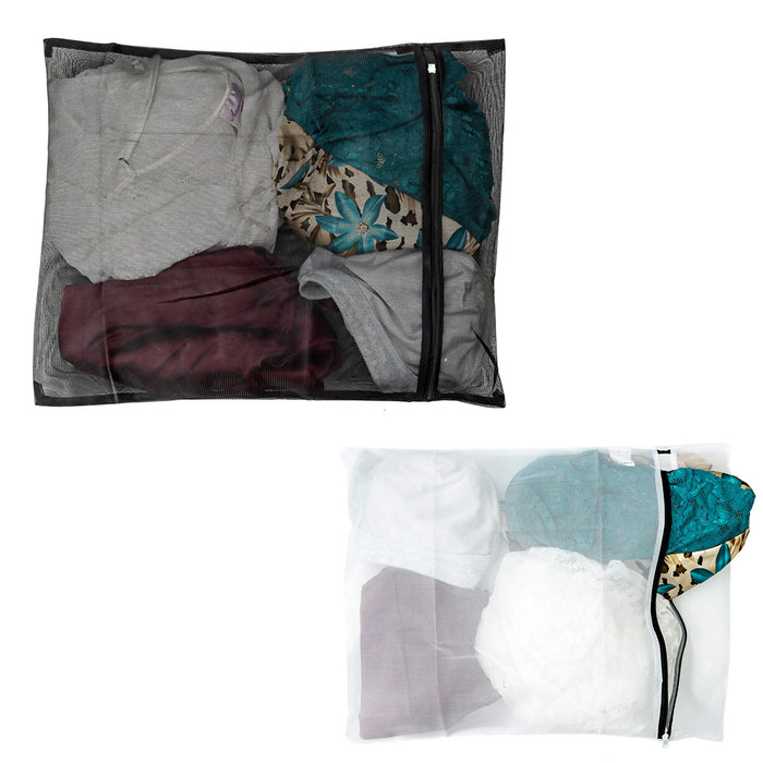 5 X Laundry Wash Bag Lingerie Mesh Delicate Bra Underwear Pantie Hose Sock L XL