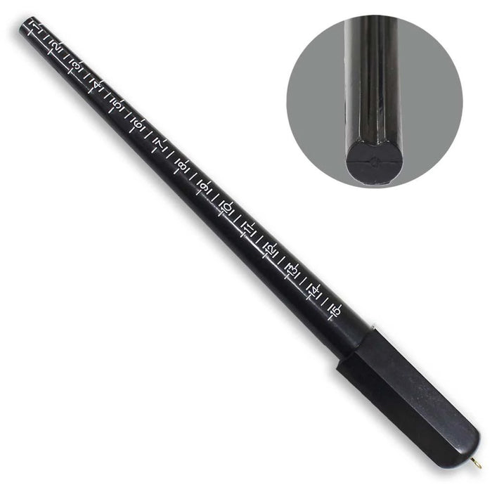 Ring Stick Ring Sizer Plastic Mandrel Ring Measuring  Jewewlry Tool Size 1-15 !