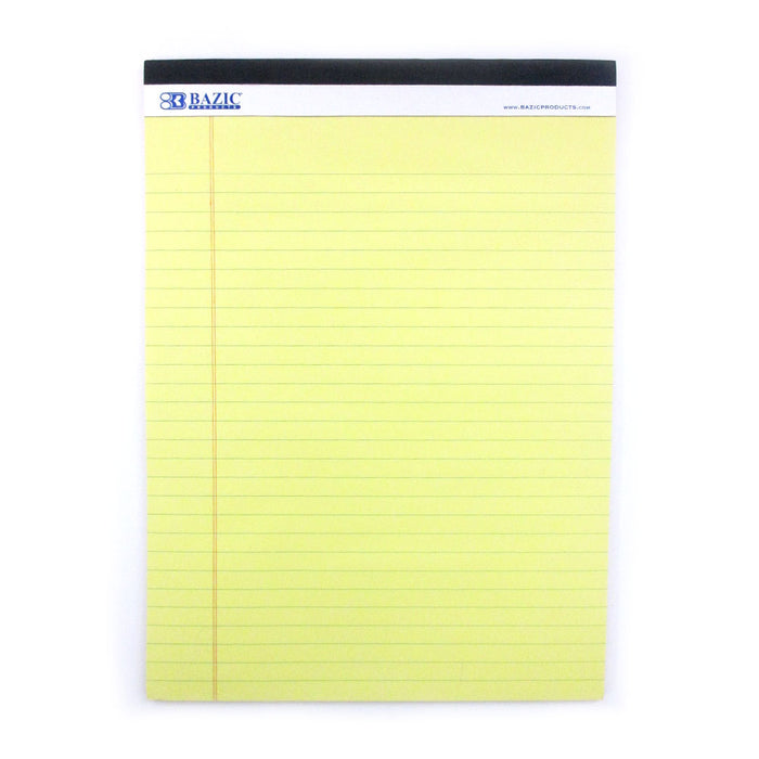 1 Perforated Writing Pad Legal Ruled Universal 50 Sheets Letter Size 8.5 x 11.7