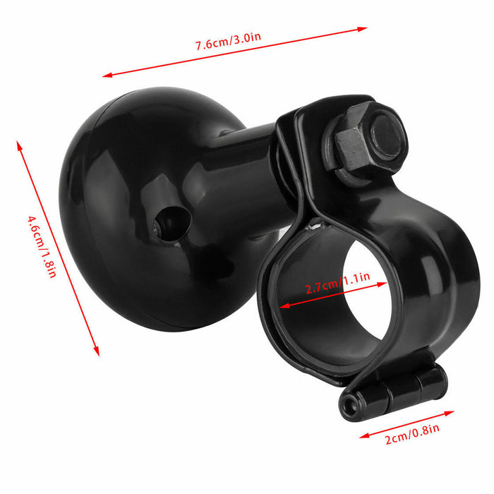 Universal Steering Wheel Knob Spinner Auto Heavy Duty Suicide Car Black Handle