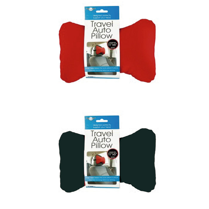 2PC Car Travel Auto Headrest Neck Seat Cushion Support Pillow Rest Sleep Comfort