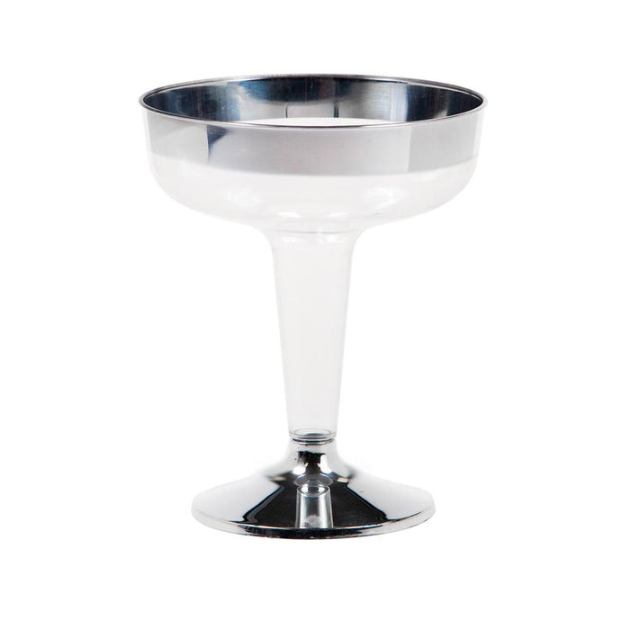 40 Pc Plastic Wine Glasses Champagne Flutes Wedding Party Disposable Cups Clear