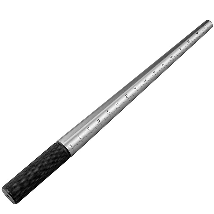 1 Steel Ungrooved Ring Mandrel Marked Sizer Gauge Jewelers Sizing Jewelry Tool