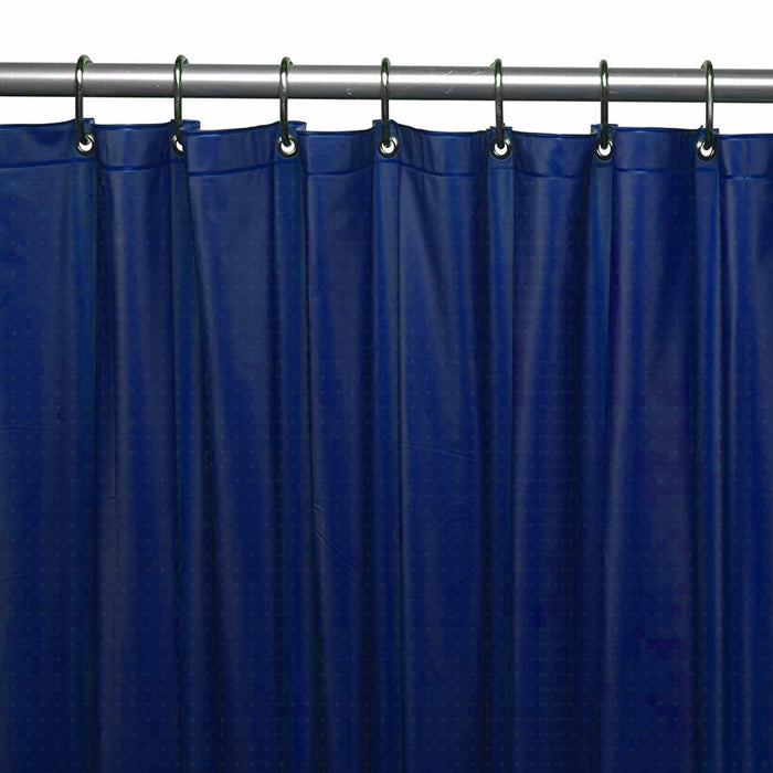 1 Shower Curtain Liner Premium Heavy Duty Waterproof Vinyl 70"X72" Navy Blue