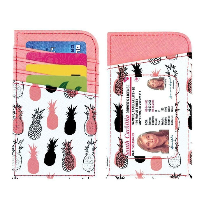 1 Womens RFID Multi Card Case Wallet Front Pocket Slim ID Holder Blocking Travel
