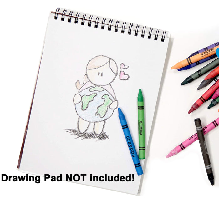 144 High Quality Crayons Premium Colors Coloring Non Toxic School Kids Art Craft
