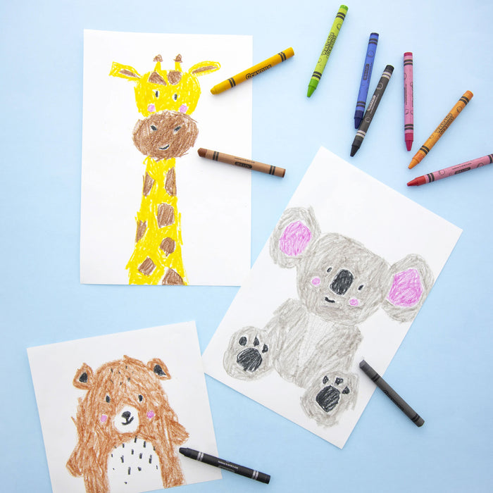48 Premium Crayons High Quality Colors Kids Art Craft Coloring Non Toxic School