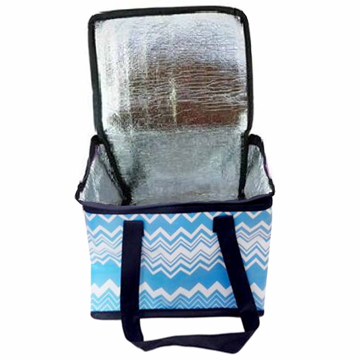 2pc Insulated Lunch Box for Men and Women Large Capacity Food Storage Cooler Bag