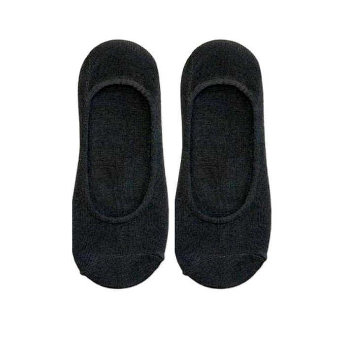 6 Mens Loafer Foot Cover Ankle Socks Invisible Boat Liner Low Cut Black 10-13
