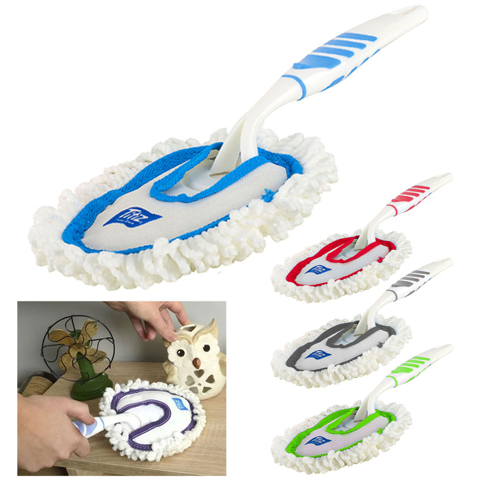 1 Duster Plastic Handle Chenille Microfiber Car Vehicle Cleaning Wash Dust Brush